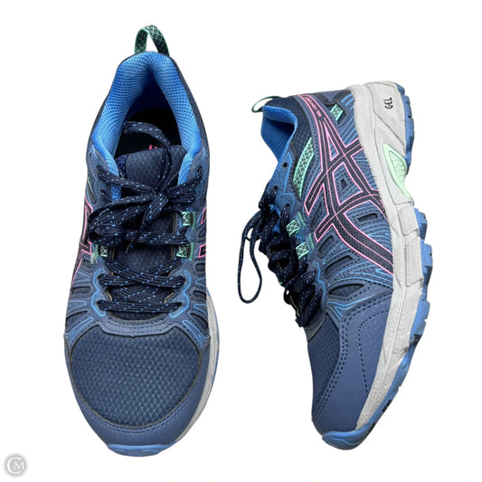 Shoes Athletic By Asics In Blue & Pink, Size: 6.5