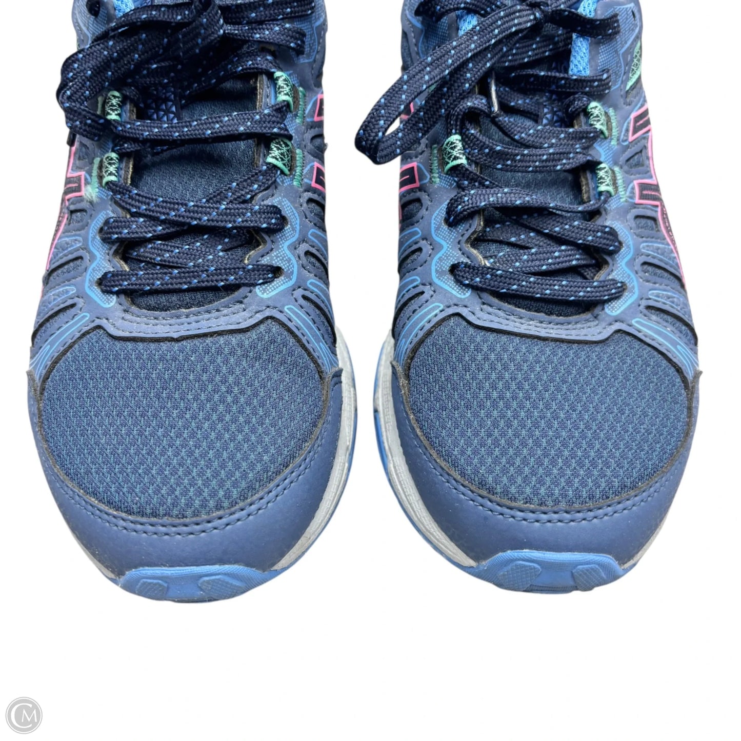 Shoes Athletic By Asics In Blue & Pink, Size: 6.5