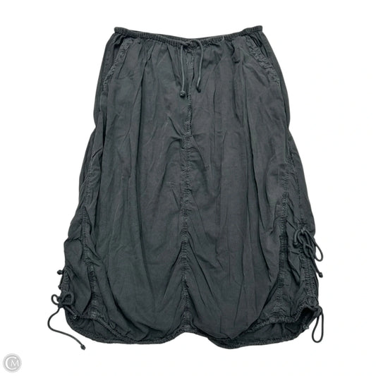 Skirt Midi By Free People In Grey, Size: Xl