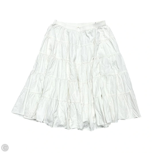 Skirt Midi By Free People In White, Size: Xl