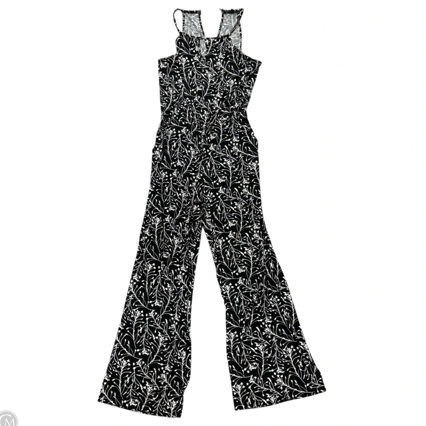Jumpsuit By Hawthorn In Black & Cream, Size: Sp