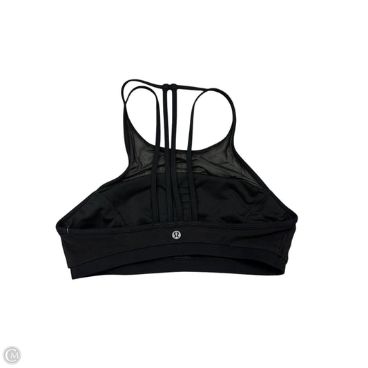 Athletic Bra By Lululemon In Black, Size: S