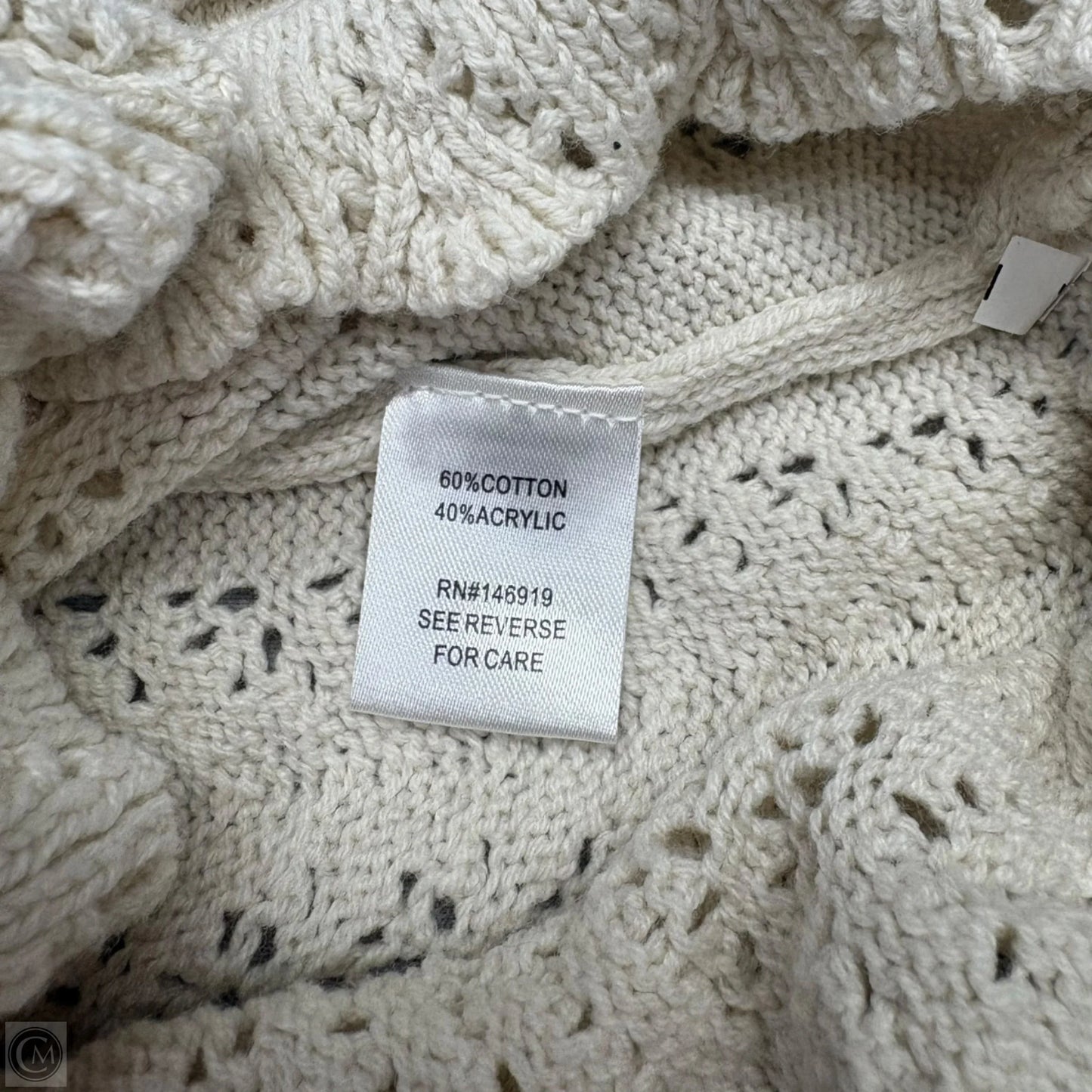 Skirt Set 2pc By Freshman In Cream, Size: M