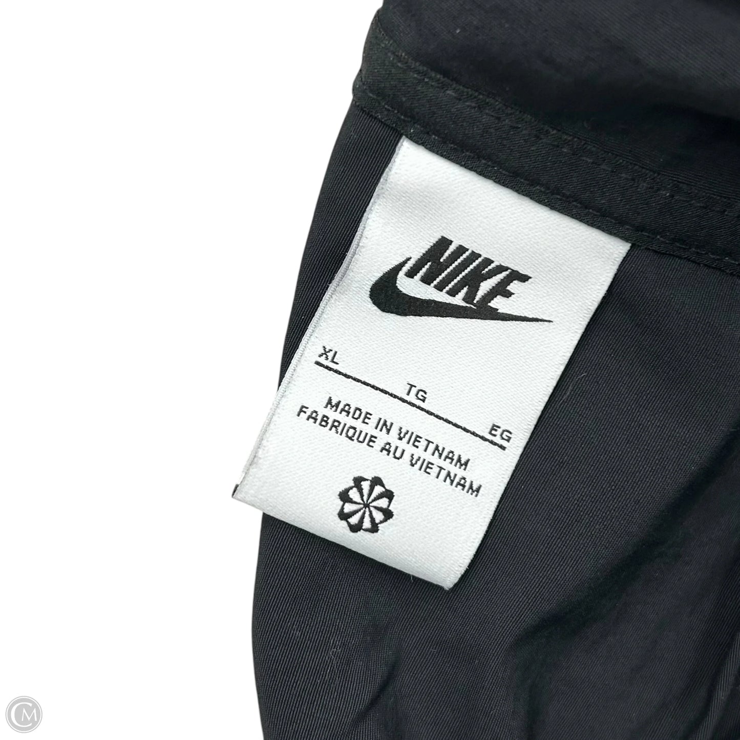 Athletic Jacket By Nike Apparel In Black, Size: Xl