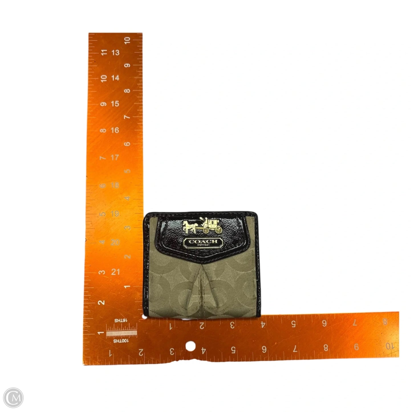 Wallet Designer By Coach, Size: Small