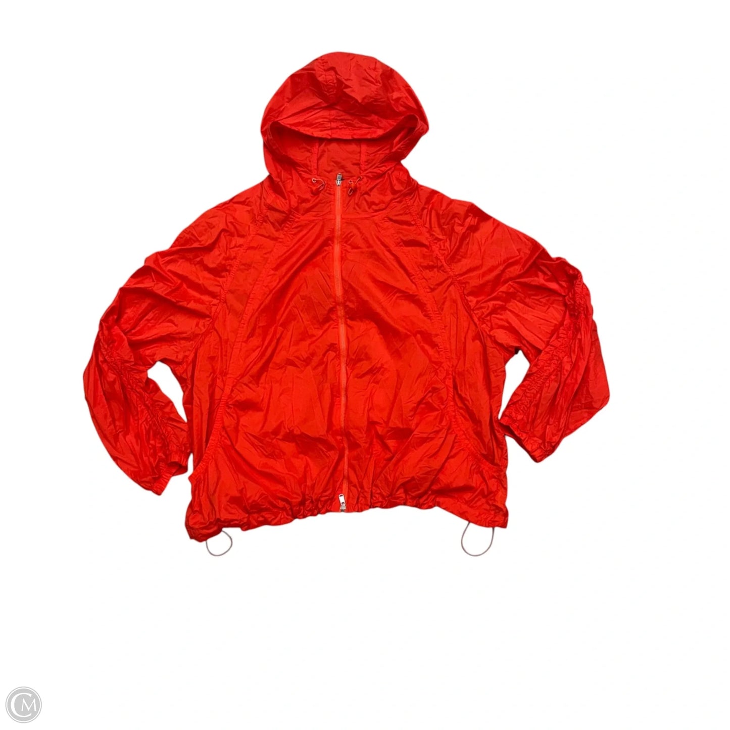 Athletic Jacket By Athleta In Red, Size: 1x
