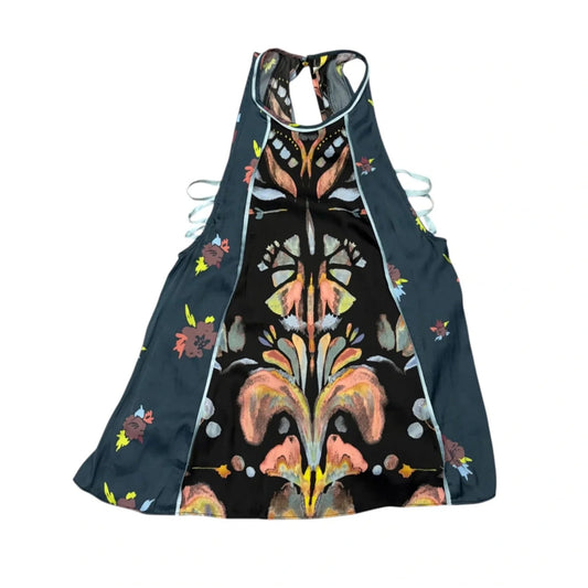 Dress Casual Short By Free People In Black & Blue, Size: S