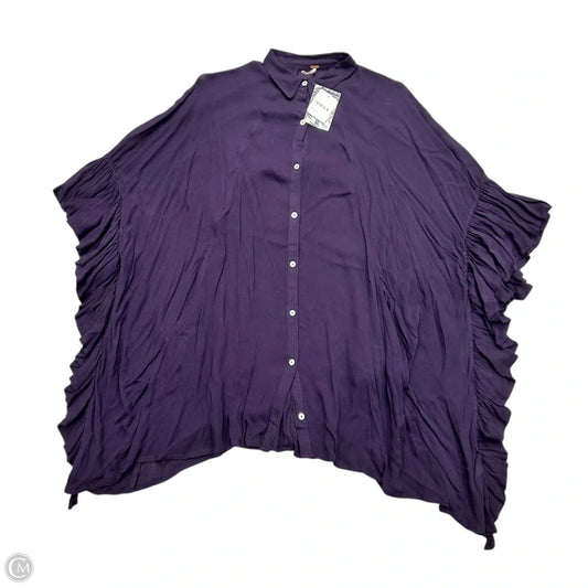 Top Long Sleeve By Free People In Purple, Size: XS/S