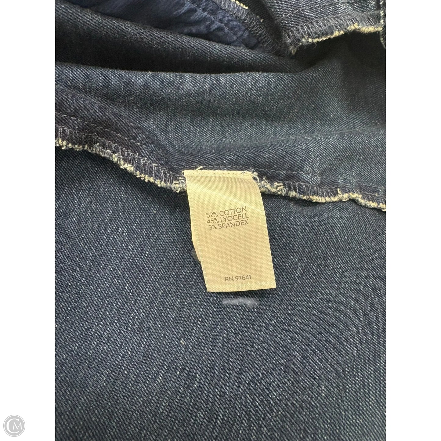 Jacket Denim By J. Jill In Blue Denim, Size: 2x