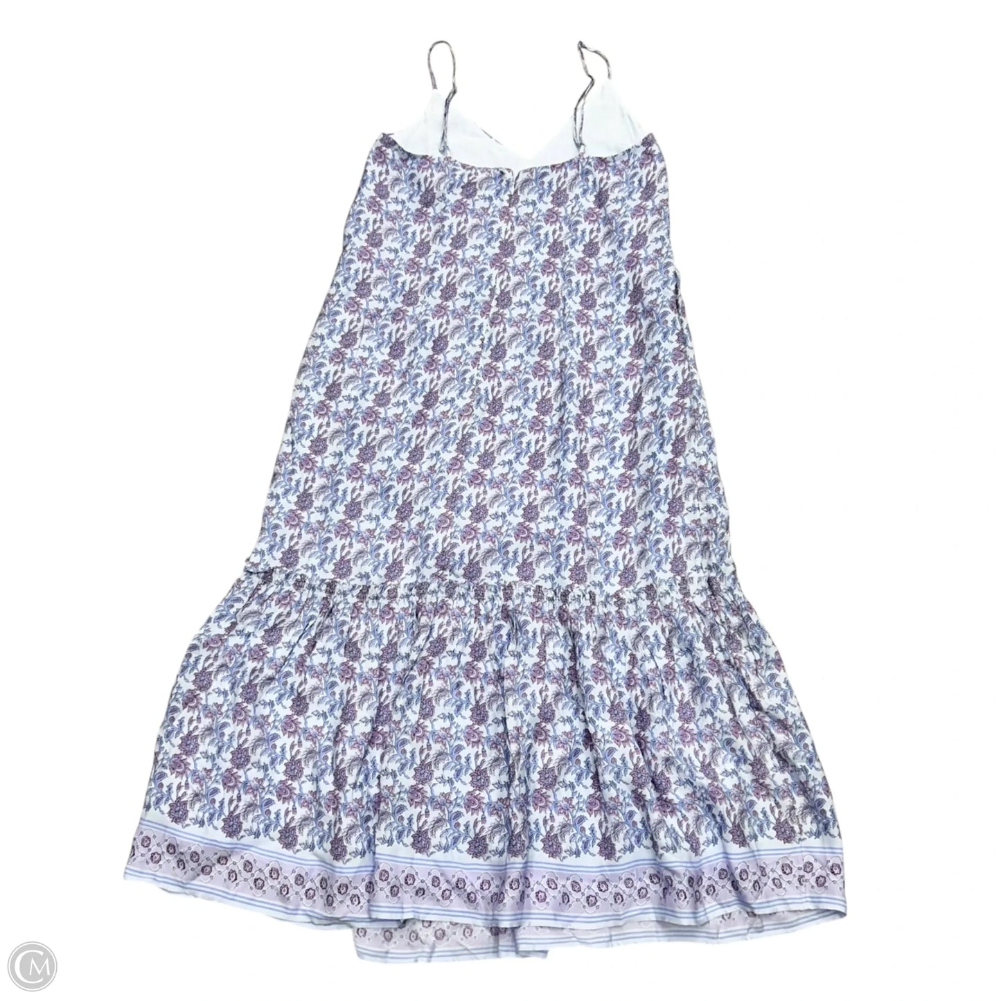 Dress Casual Maxi By J. Crew In Blue & Purple, Size: S