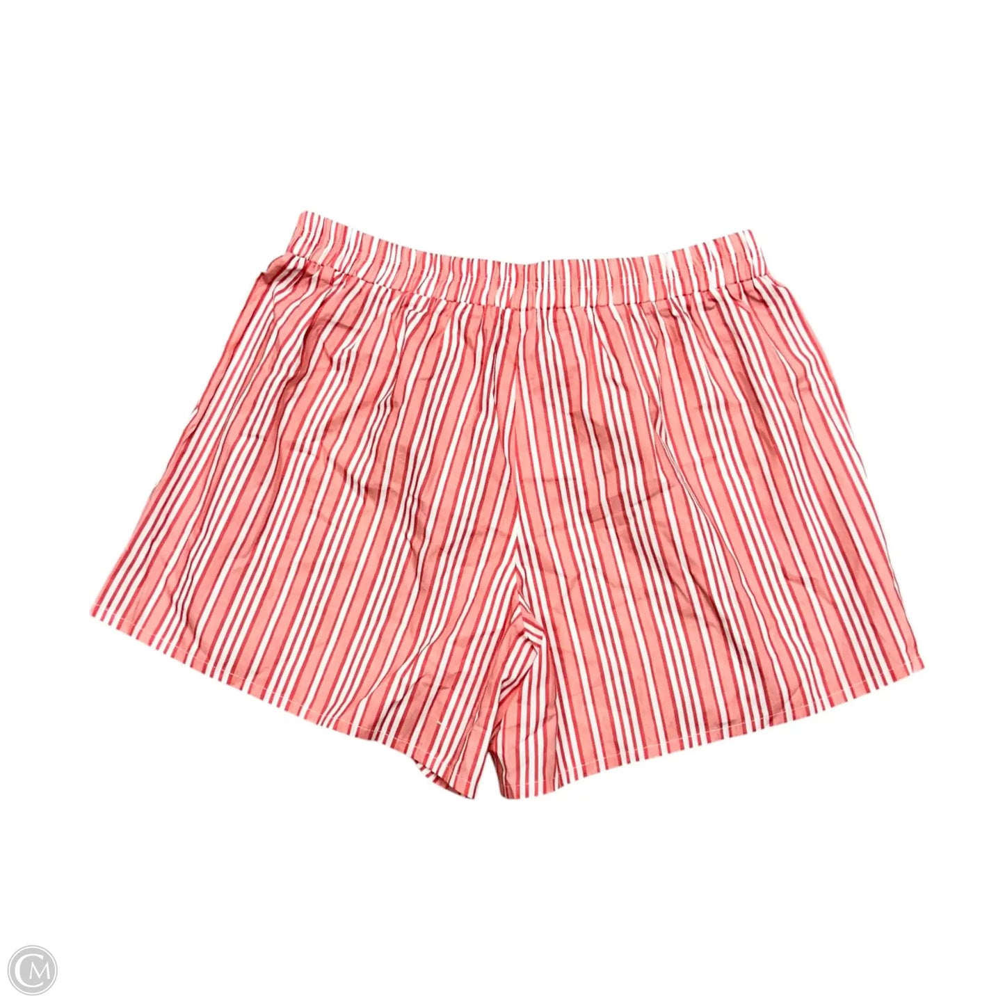 Shorts By In My Sundays In Pink & White, Size: L