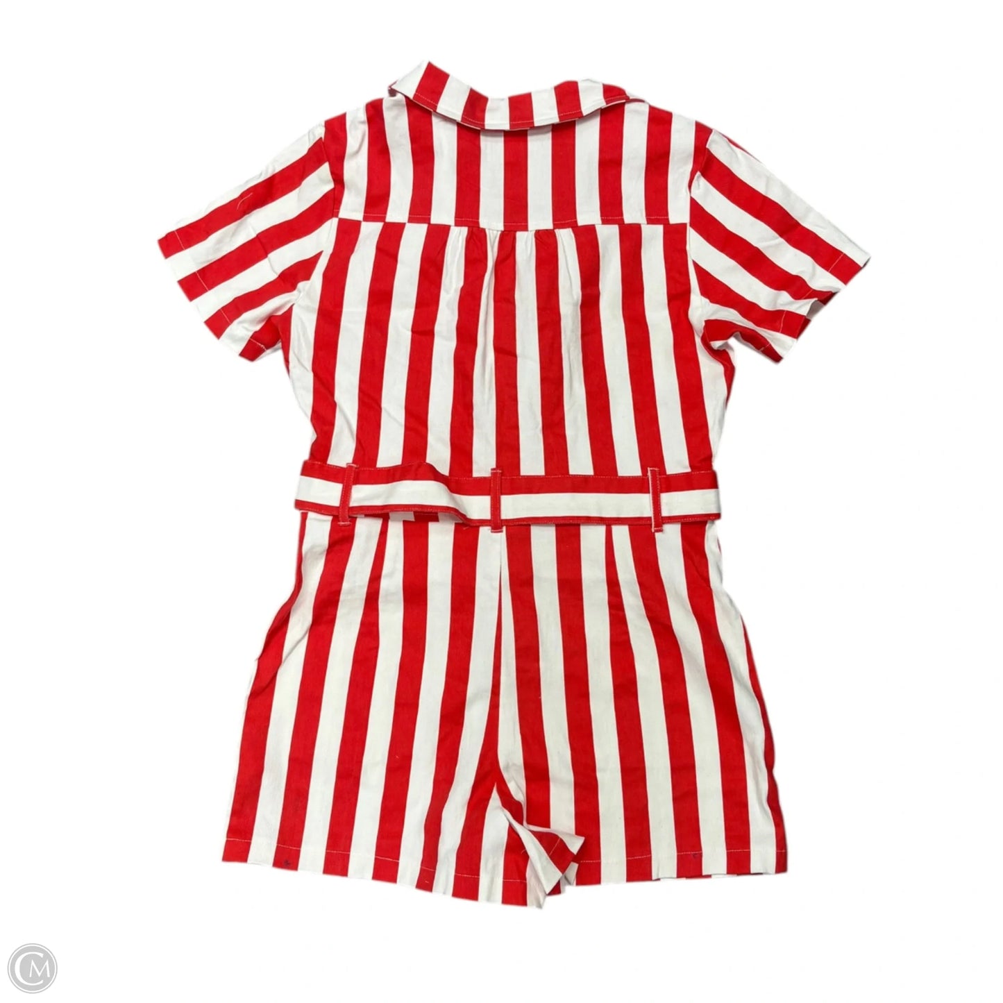 Romper By Talulah In Red & White, Size: L