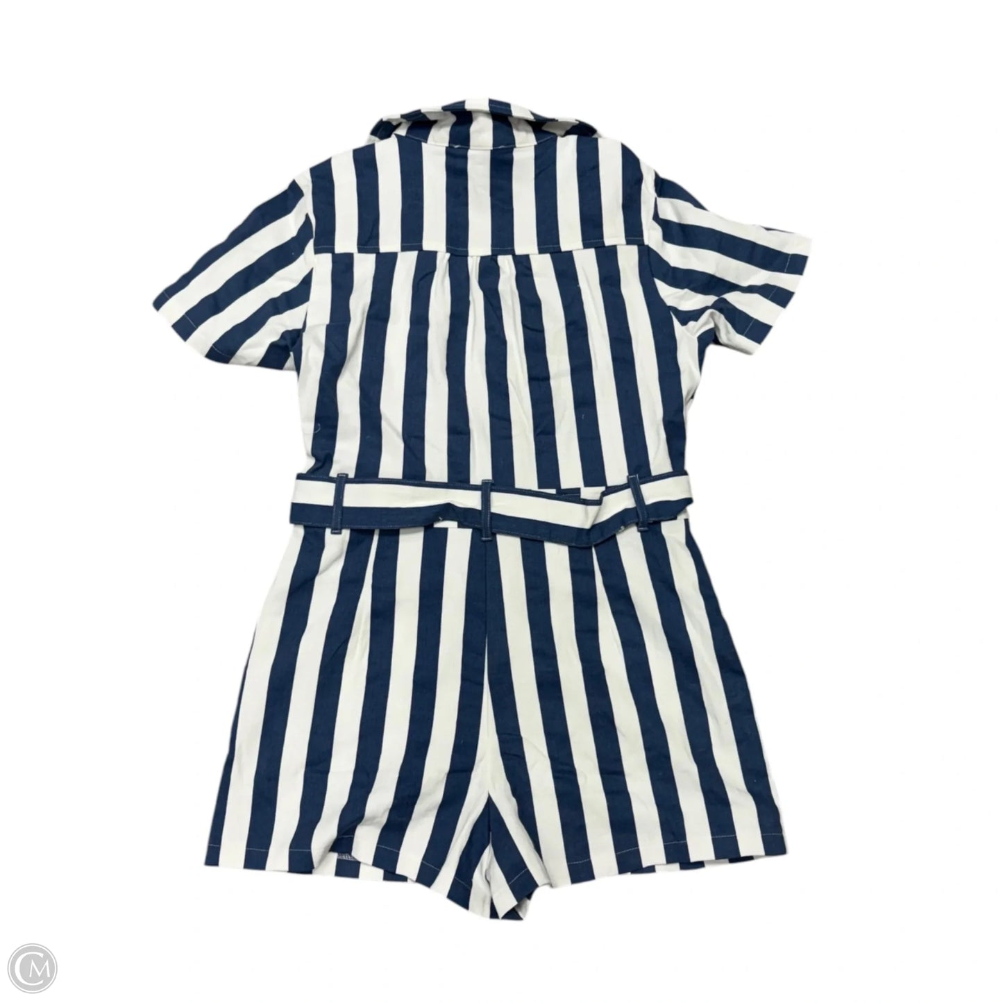 Romper By Talulah In Blue & White, Size: L
