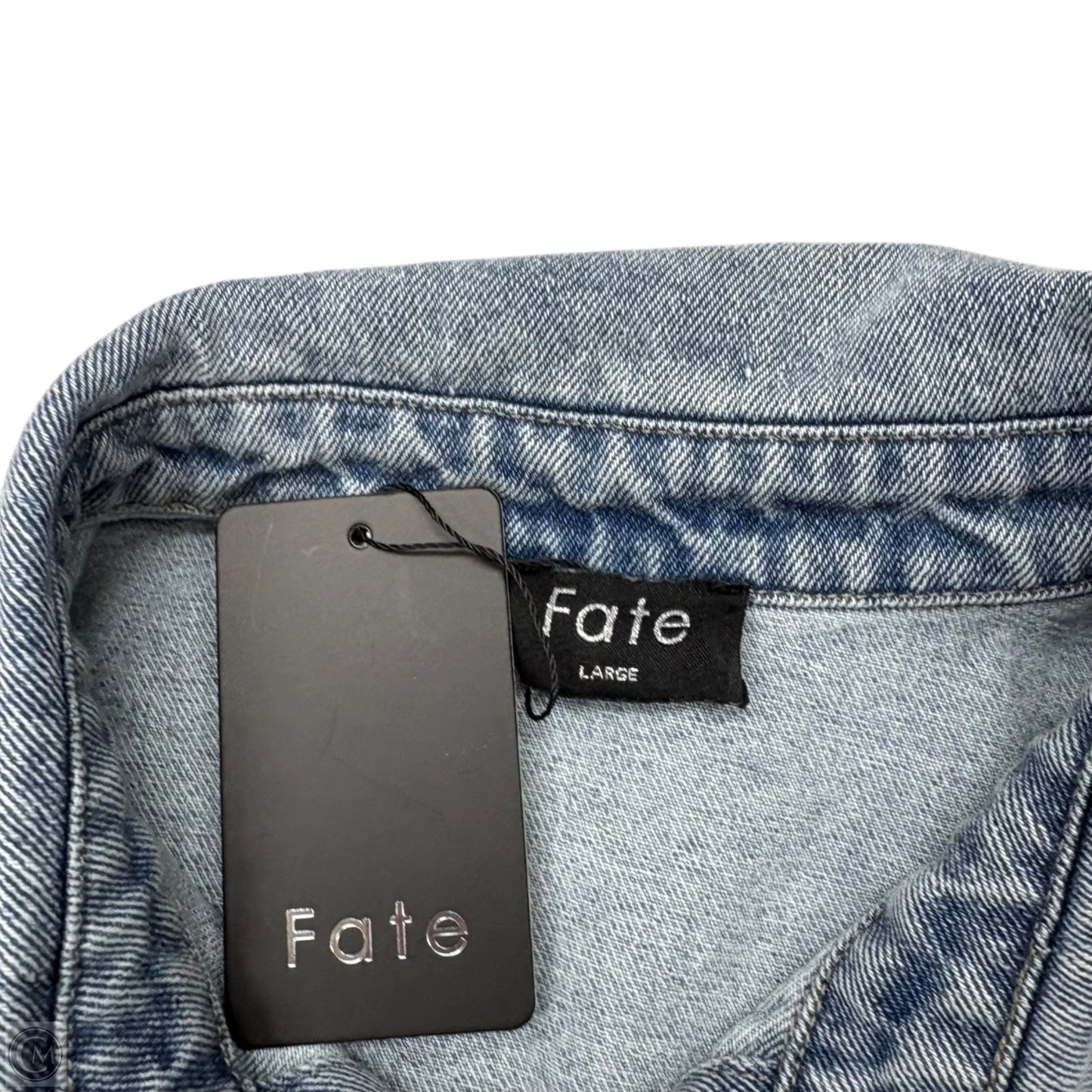 Romper By Fate In Blue Denim, Size: L