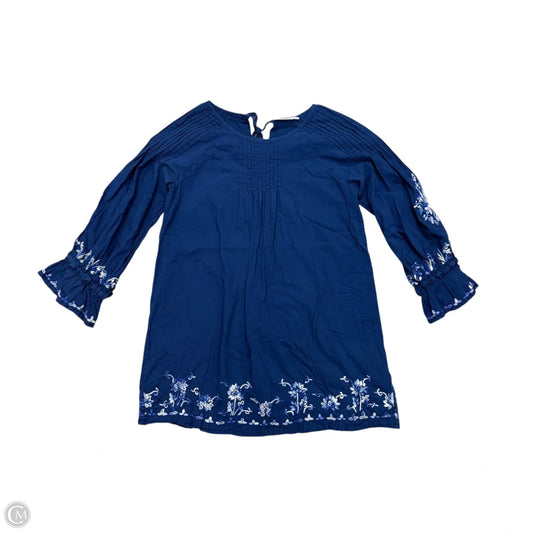 Dress Casual Short By Roller Rabbit In Blue, Size: S
