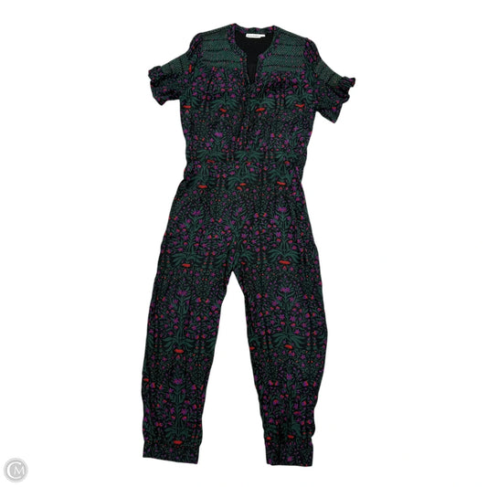 Jumpsuit By Roller Rabbit In Black & Green, Size: S