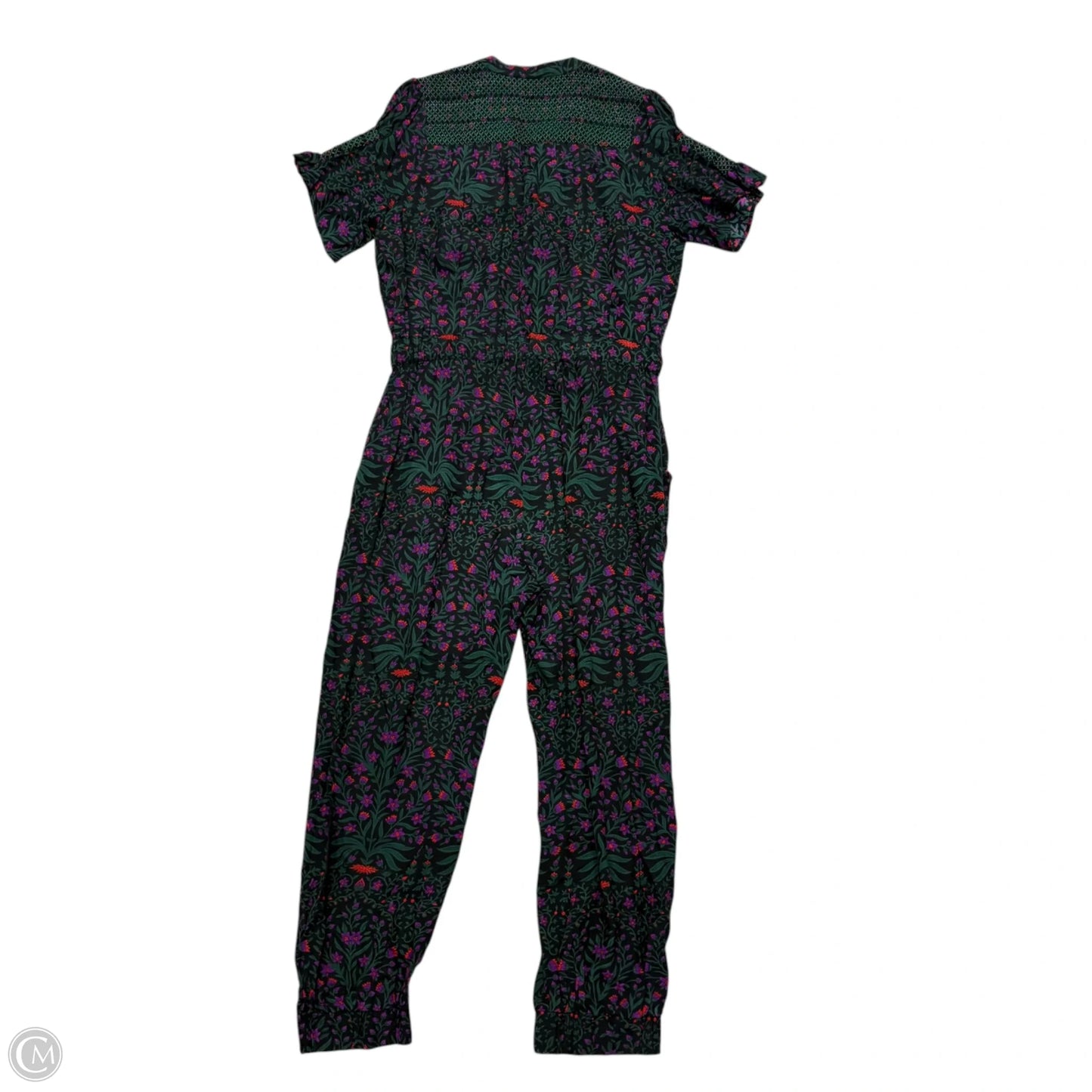 Jumpsuit By Roller Rabbit In Black & Green, Size: S