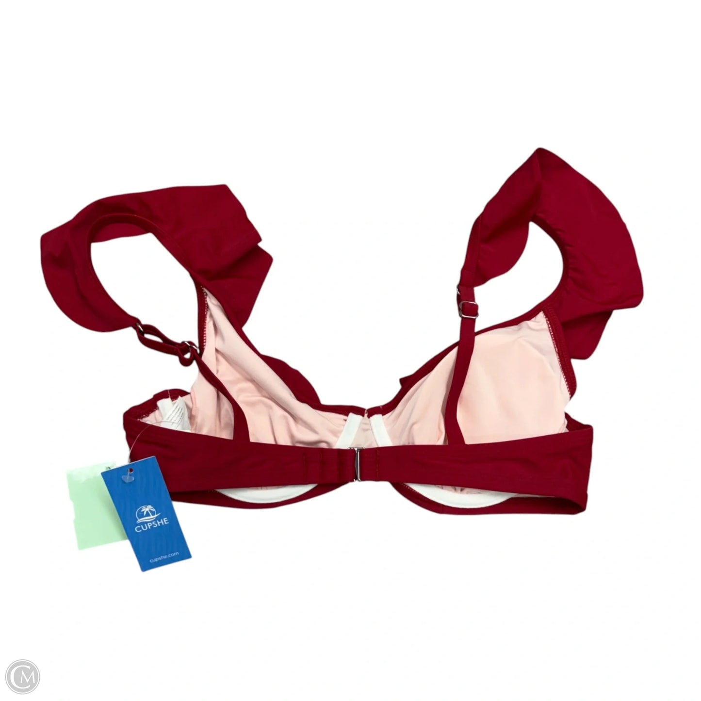 Swimsuit Top By Cupshe In Red, Size: S