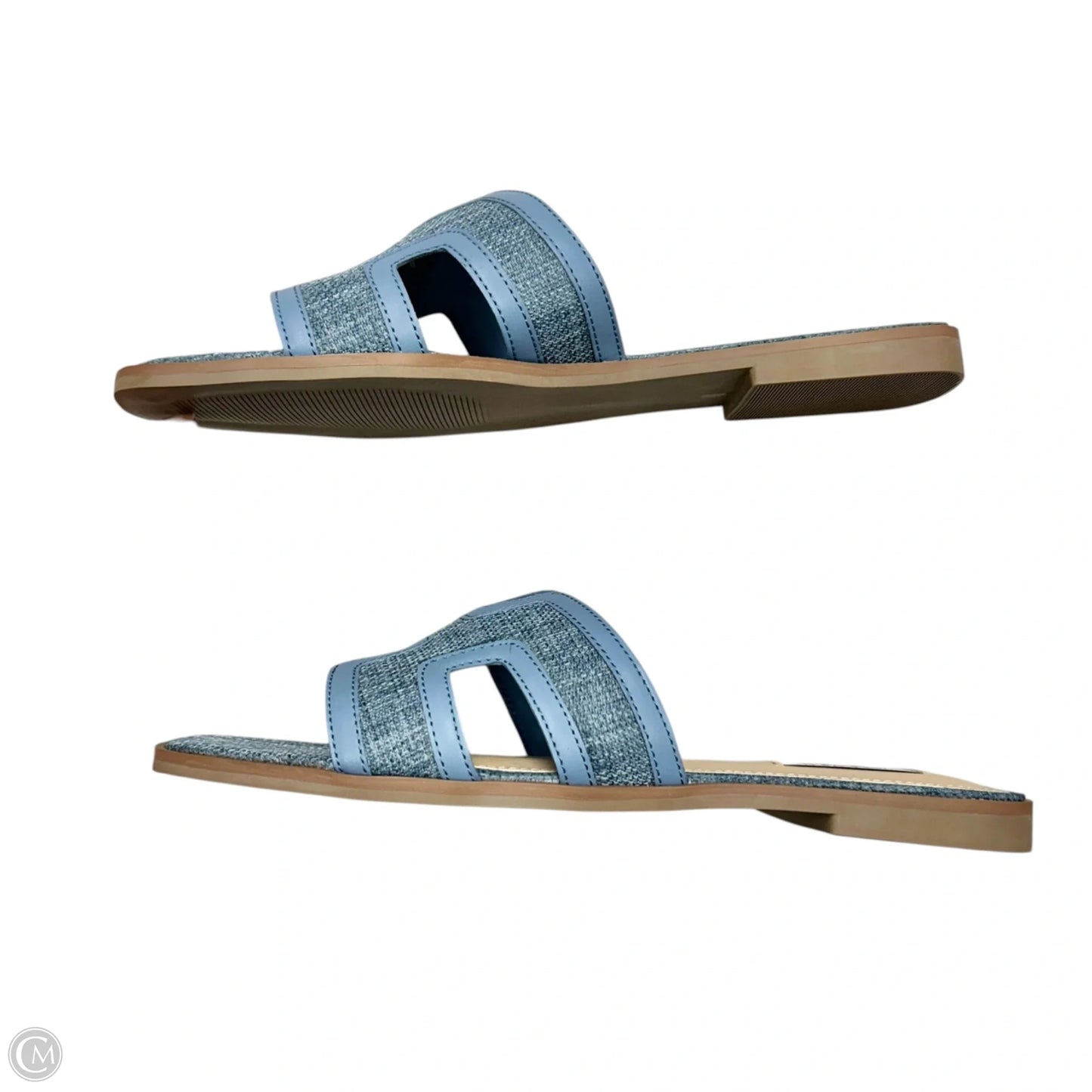 Sandals Flats By Steve Madden In Blue, Size: 9.5