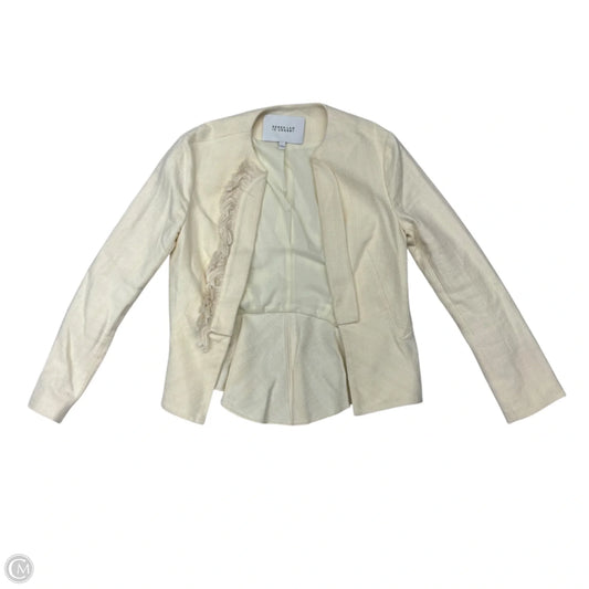 Blazer Designer By Derek Lam In Cream, Size: Xs