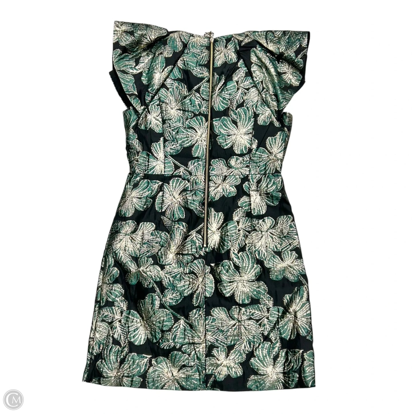 Dress Designer By Lilly Pulitzer In Black & Green, Size: Xs