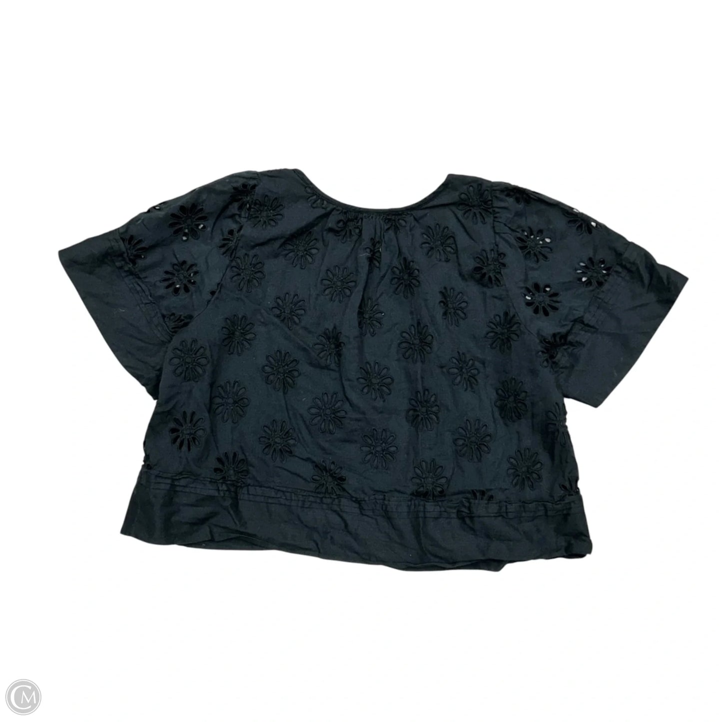 Top Short Sleeve By Rails In Black, Size: S