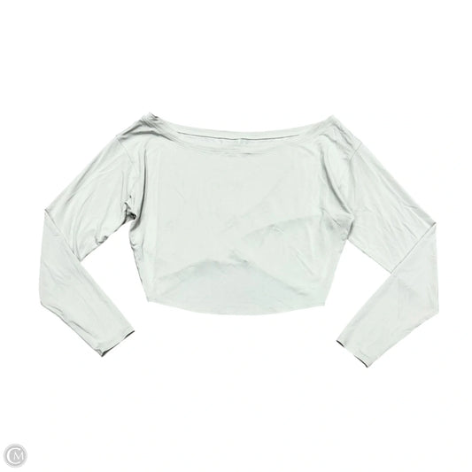Athletic Top Long Sleeve Crewneck By Lululemon In Off White, Size: S