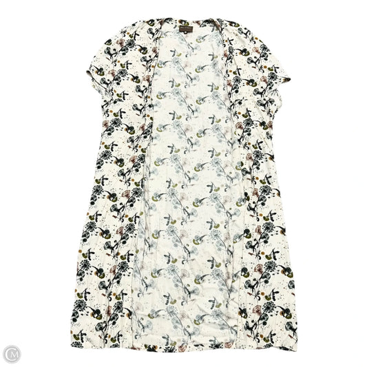 Kimono By Cmb In Tan & Yellow, Size: Osfm