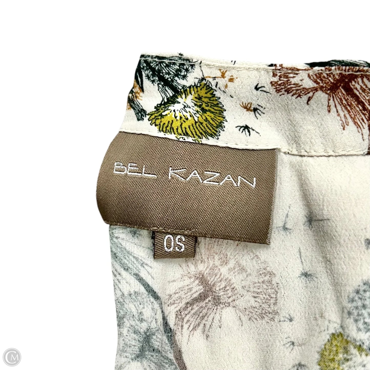 Kimono By Bel Kazan In Tan & Yellow, Size: Osfm