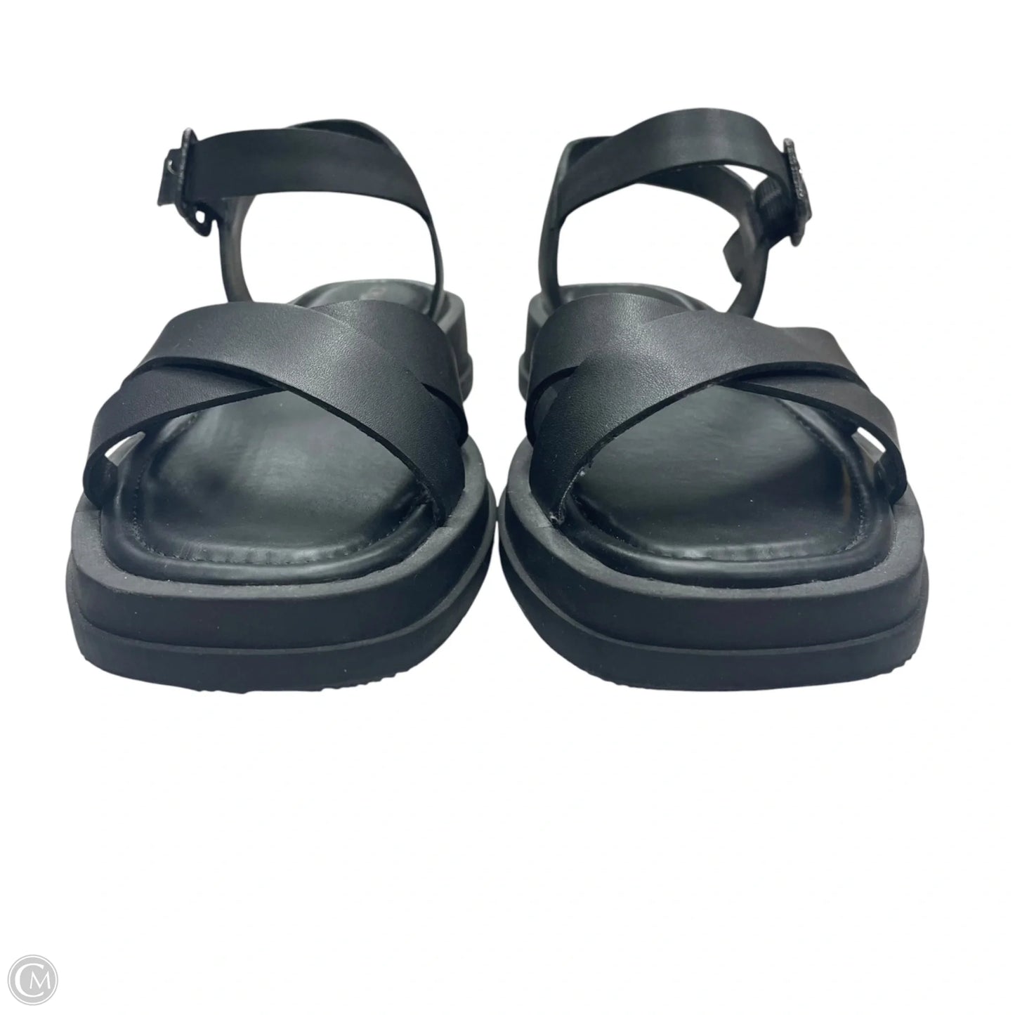 Sandals Flats By Crown Vintage In Black, Size: 7