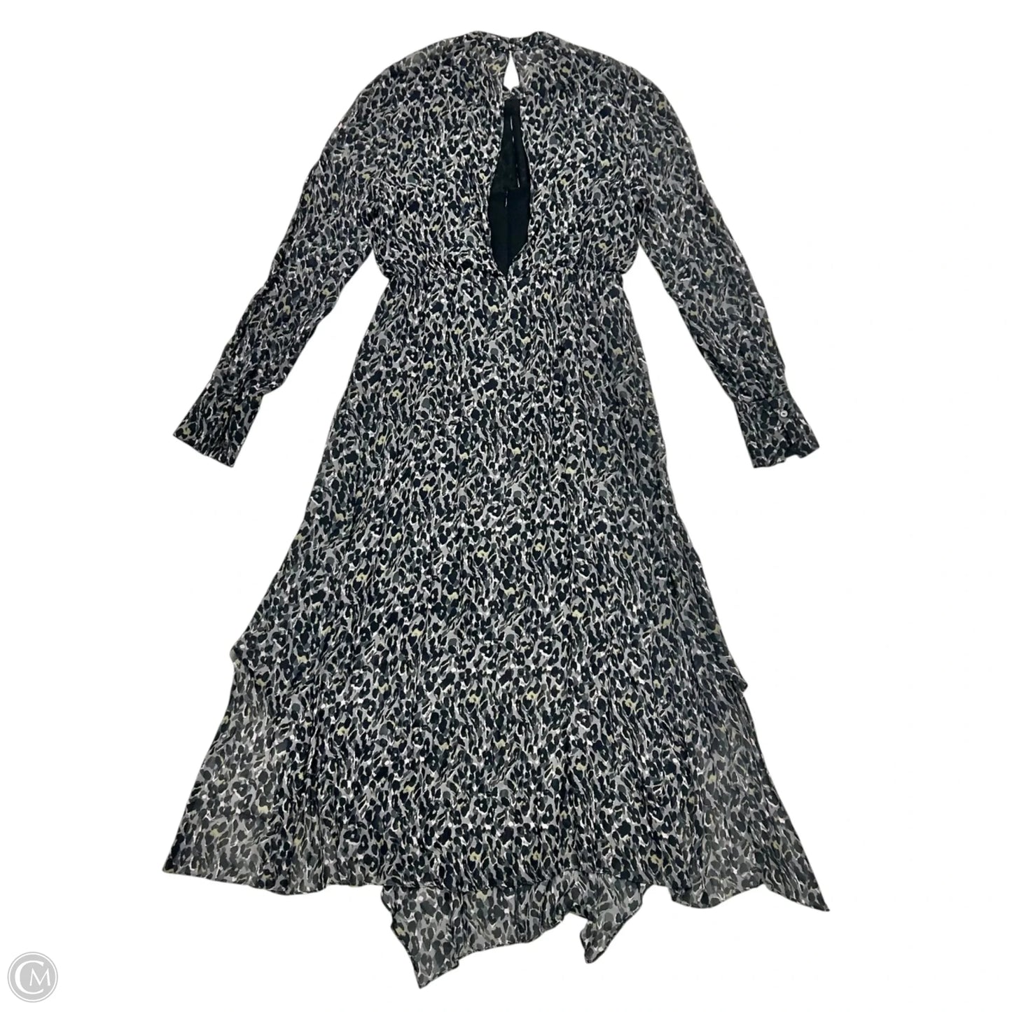Dress Designer By All Saints In Black & Grey, Size: M