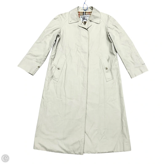 Coat Luxury Designer By Burberry In Tan, Size: Mp