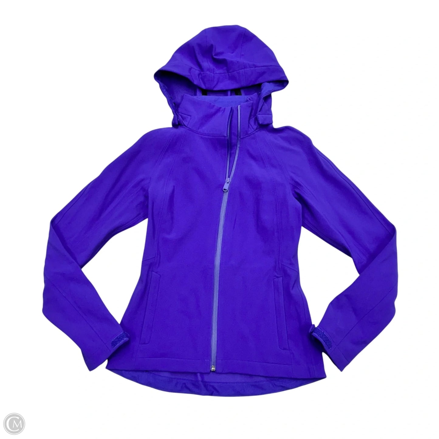 Athletic Jacket By Athleta In Purple, Size: Xxs