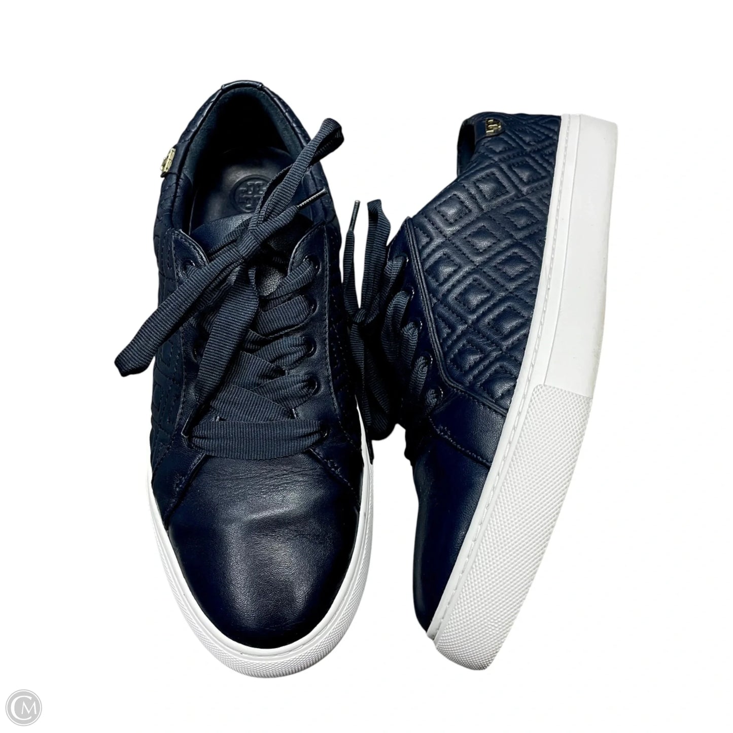 Shoes Designer By Tory Burch In Navy, Size: 9.5