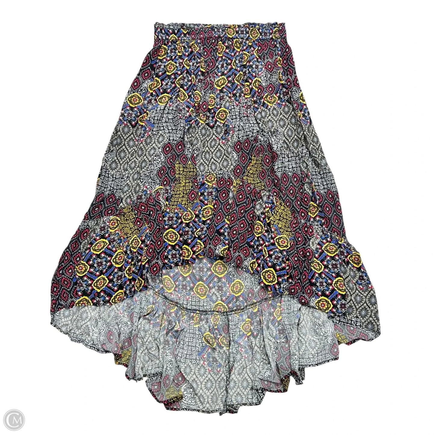 Skirt Maxi By Dhruv Kapoor In Floral Print, Size: L