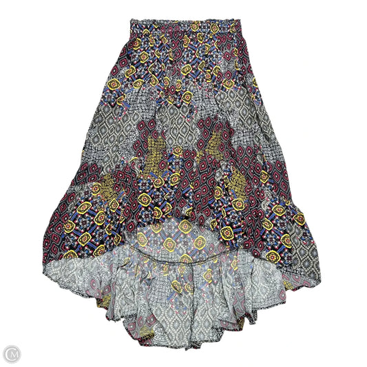 Skirt Maxi By Dhruv Kapoor In Floral Print, Size: L