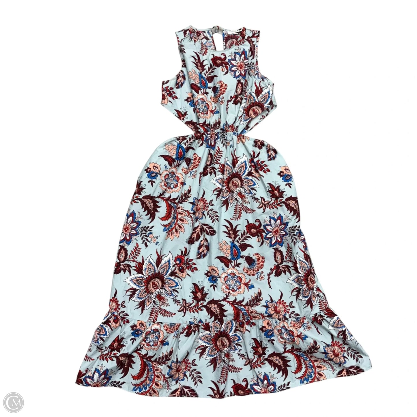 Dress Casual Maxi By Target-designer In Blue & Red, Size: L