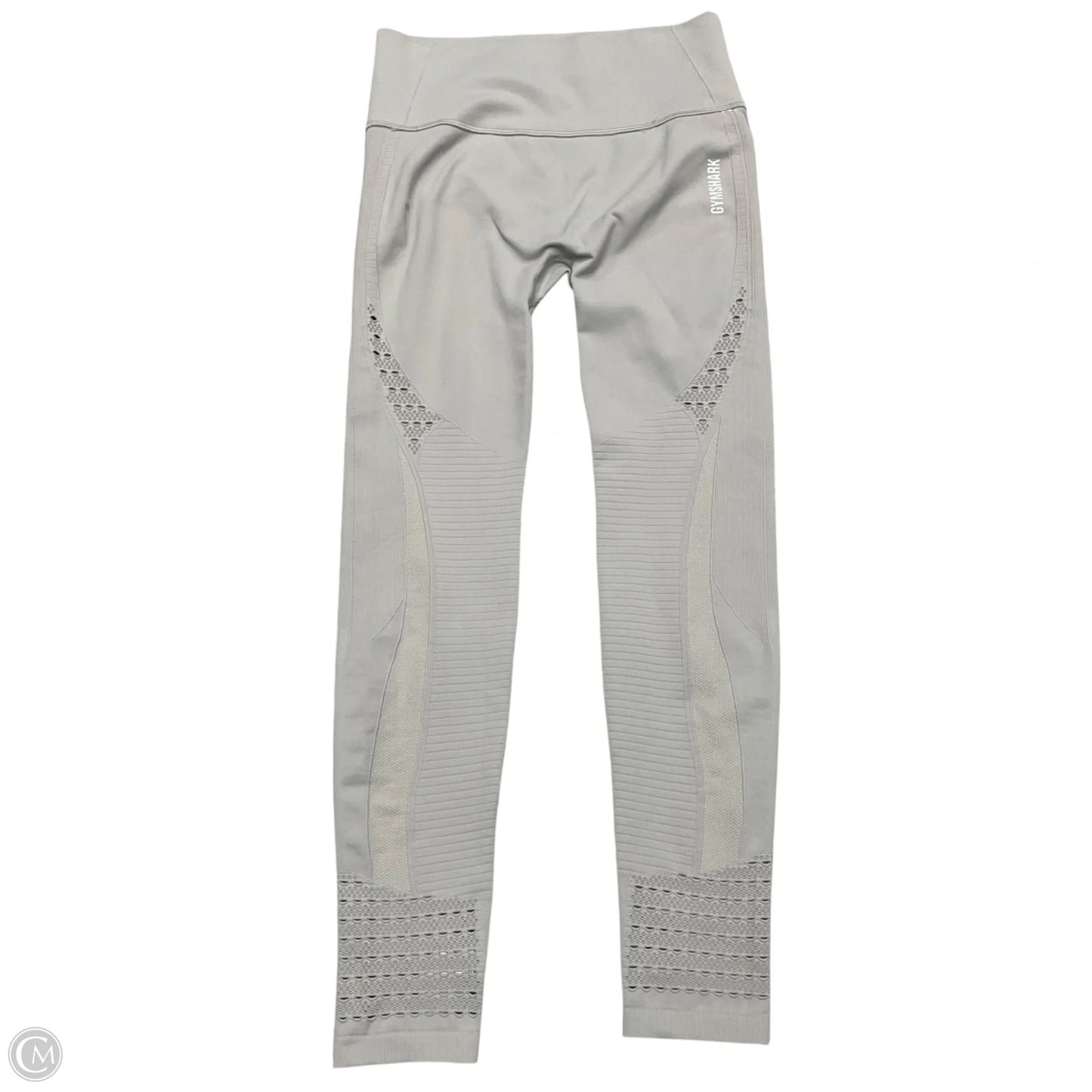 Athletic Leggings By Gym Shark In Grey, Size: L