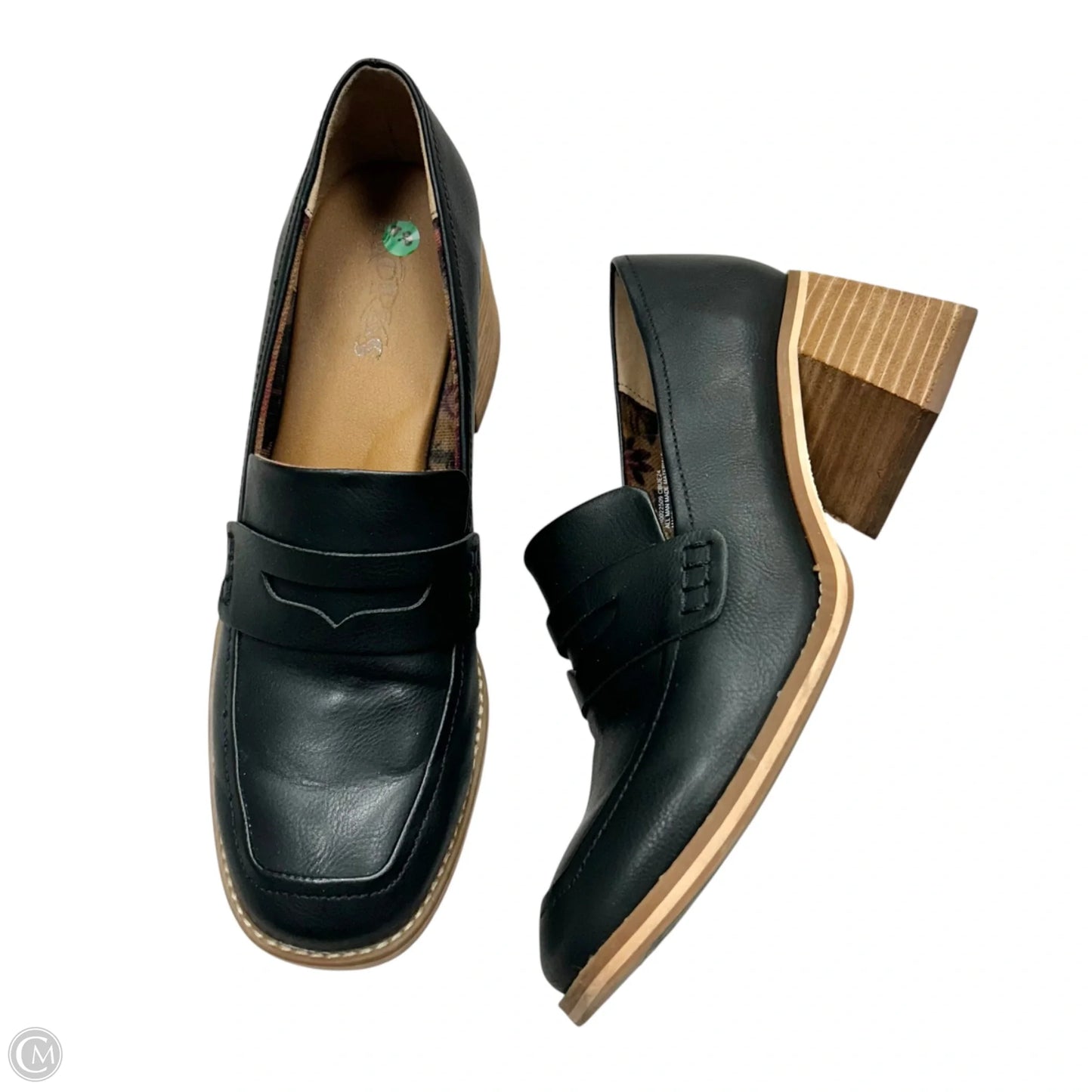 Shoes Heels Block By Korks In Black, Size: 9.5