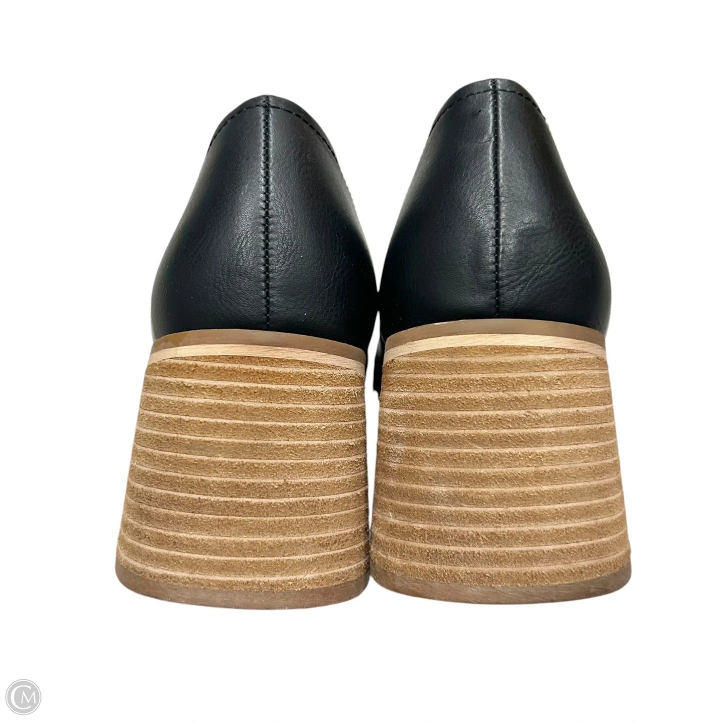 Shoes Heels Block By Korks In Black, Size: 9.5
