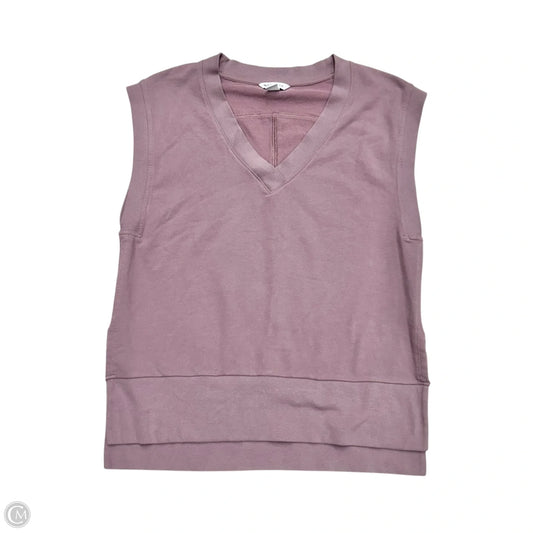 Athletic Sweatshirt Crewneck By Athleta In Purple, Size: M