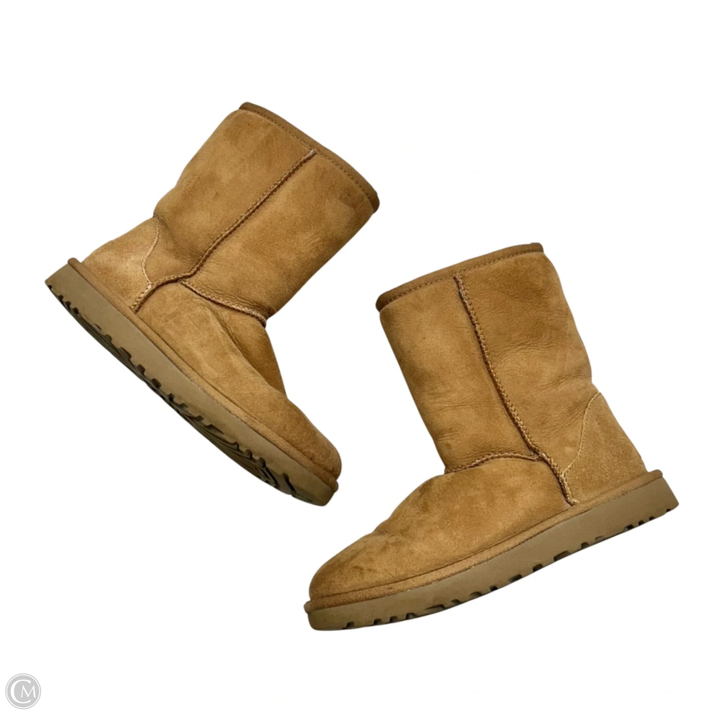 Boots Designer By Ugg In Tan, Size: 7