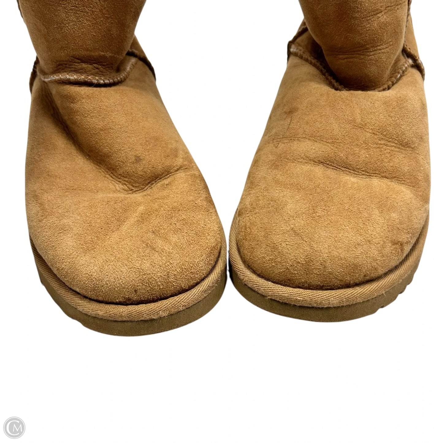Boots Designer By Ugg In Tan, Size: 7