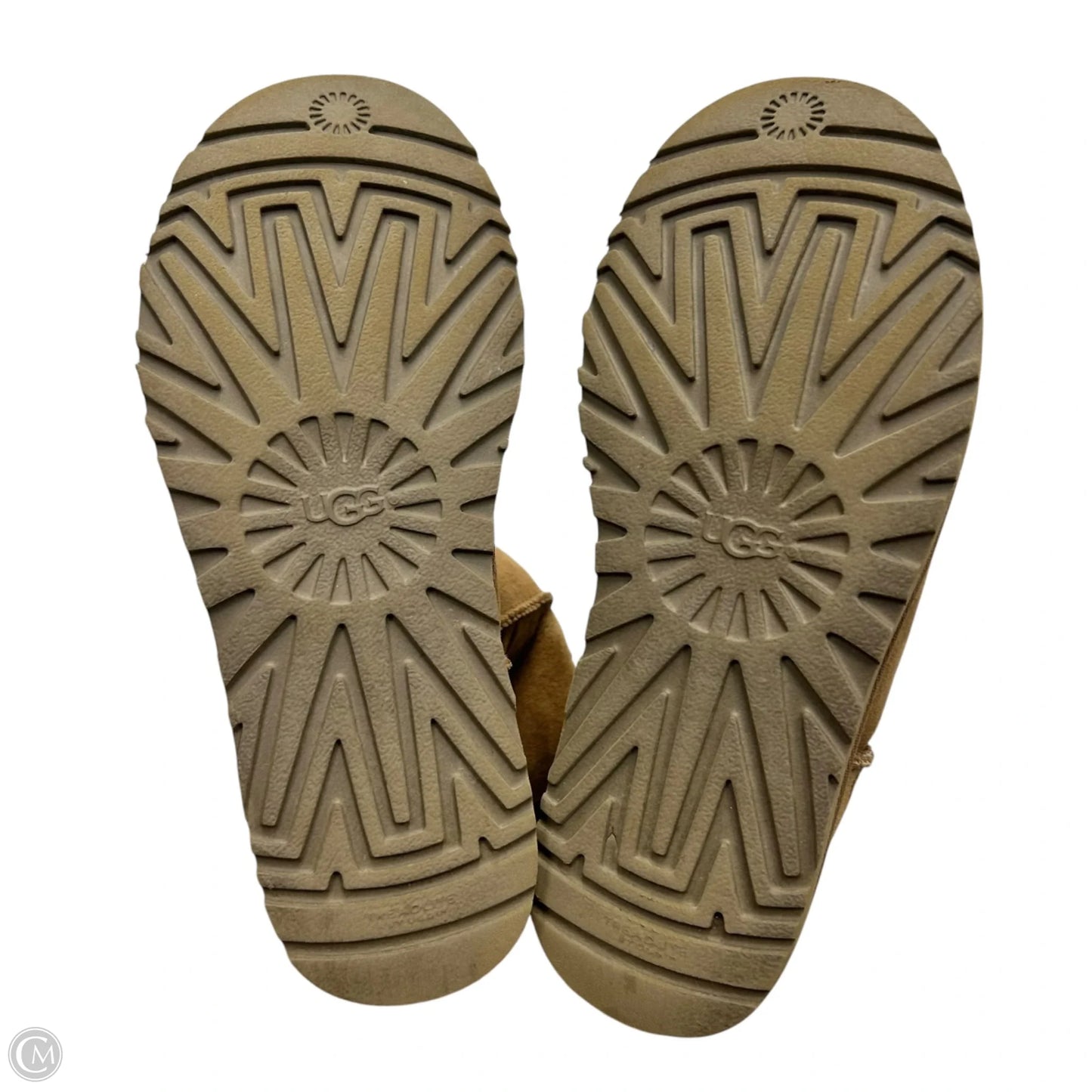 Boots Designer By Ugg In Tan, Size: 7