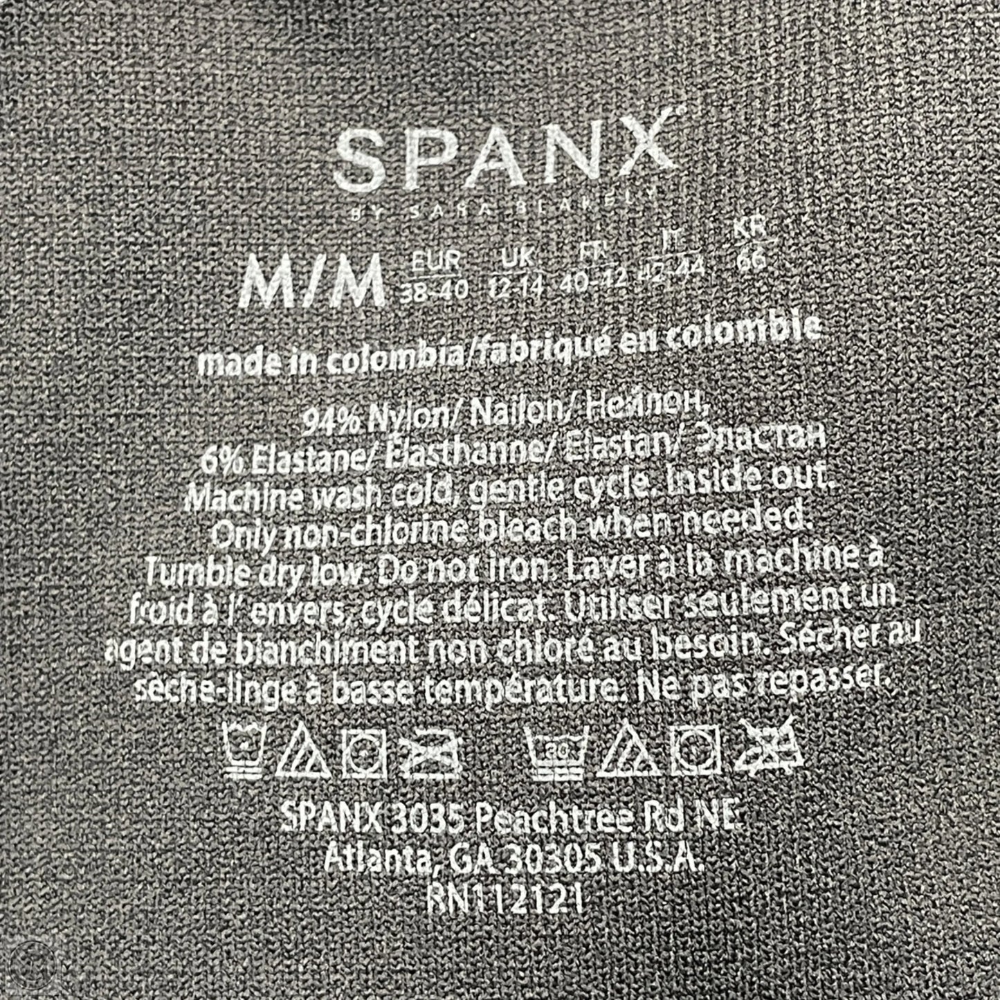 Athletic Leggings By Spanx In Camouflage Print, Size: M