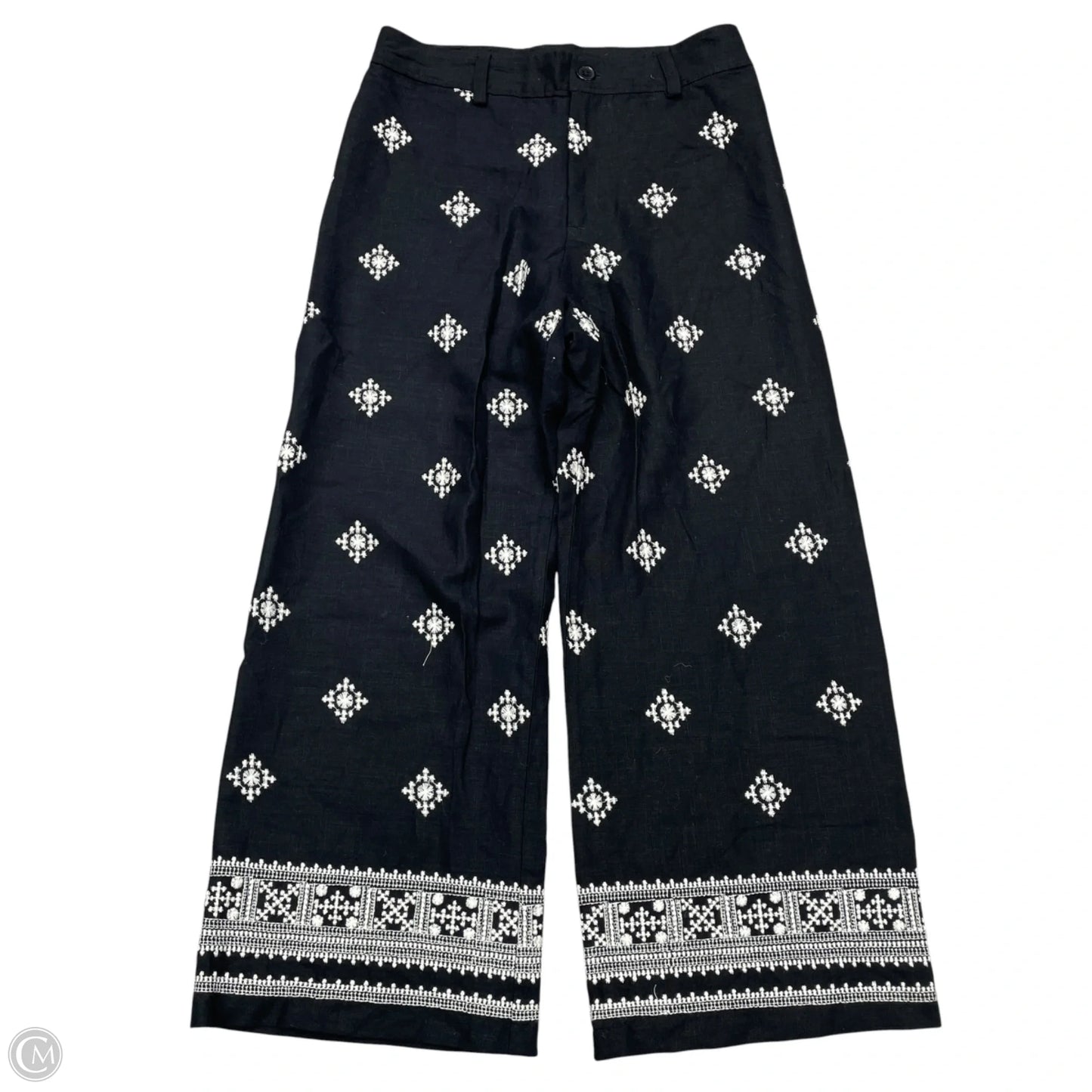 Pants Wide Leg By Elie Tahari In Black & White, Size: 6
