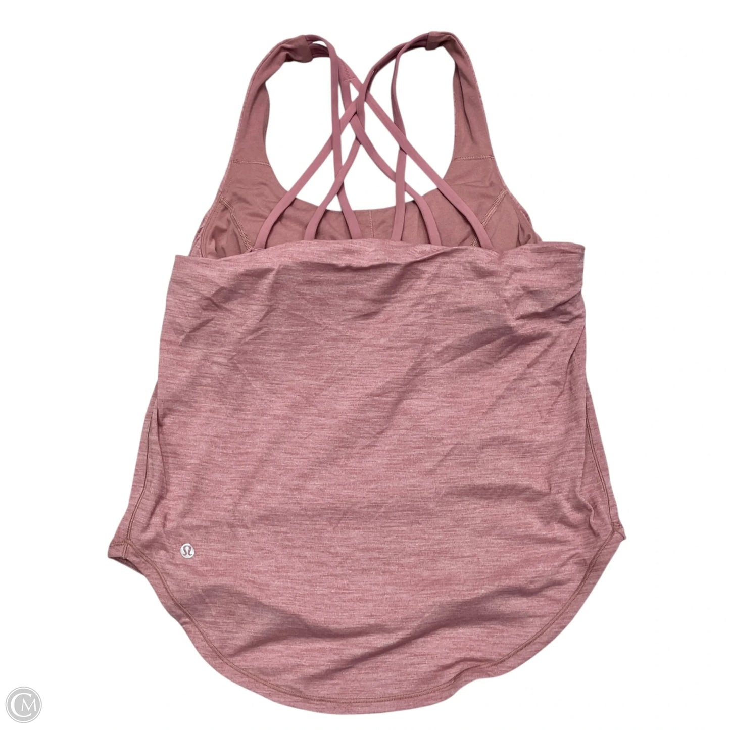 Athletic Tank Top By Lululemon In Pink, Size: S