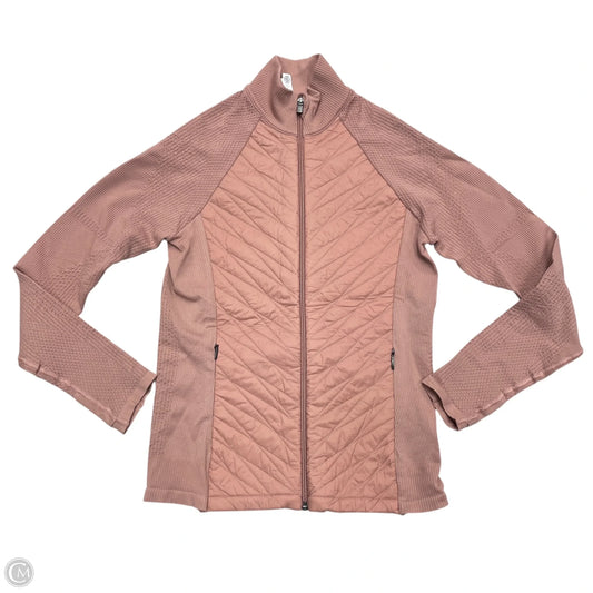 Athletic Jacket By Athleta In Pink, Size: M