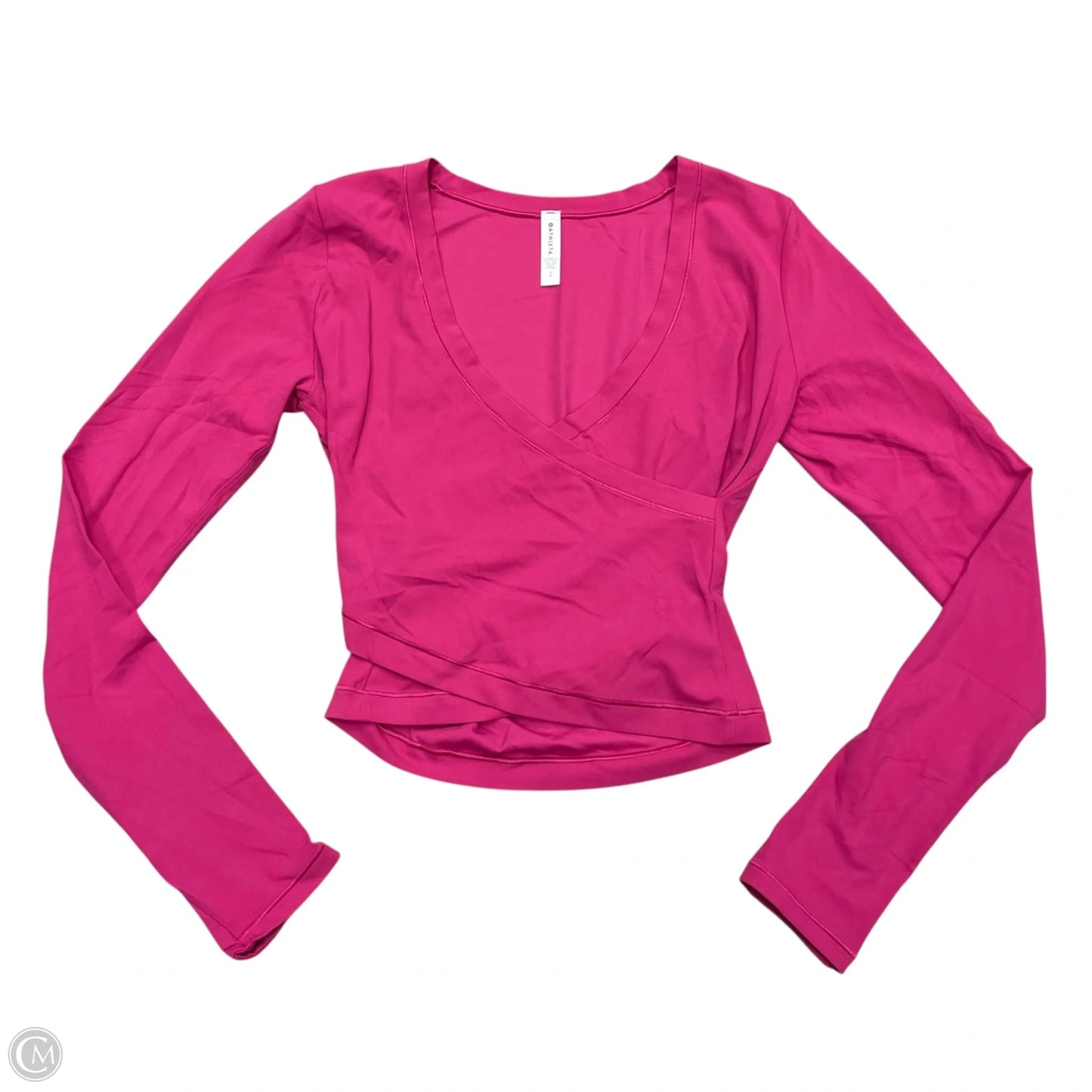 Athletic Top Long Sleeve Crewneck By Athleta In Pink, Size: S