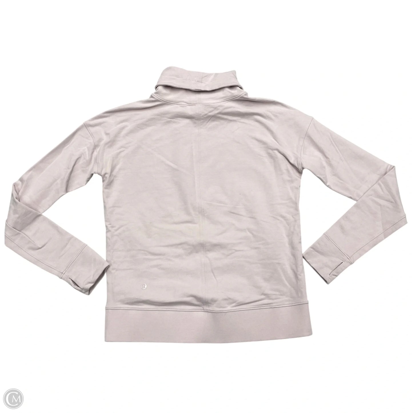 Athletic Sweatshirt Collar By Lululemon In Pink, Size: S